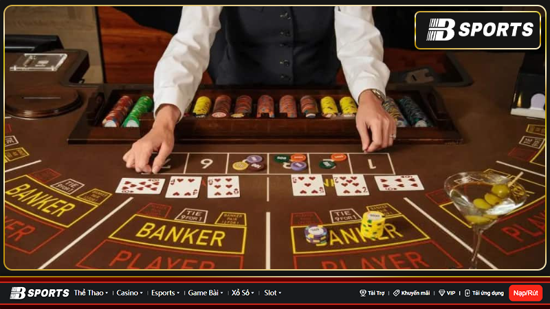 Cách tính điểm bài Baccarat