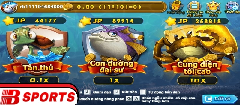 Lưu ý khi chơi bắn cá Bsports